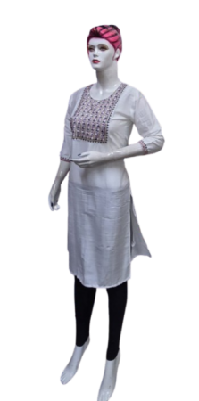 ONV002 Big Embroidery Kurti