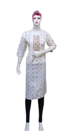 ONV017 Silk Small Embroidery Kurti