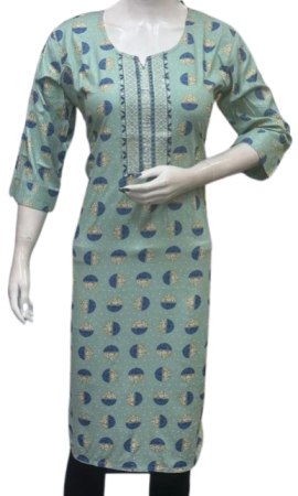 ONV035 Small Embroidery Kurti with Pocket