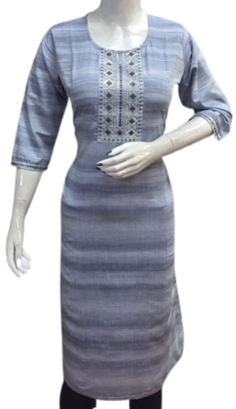 ONV046 Small Embroidery with Sequence Kurti