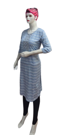 ONV050 Small Embroidery with Sequence Kurti