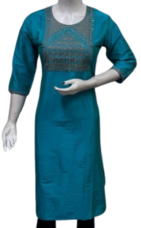 ONV061 Big Embroidery Kurti