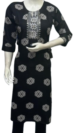 UJ081 Small Embroidery Kurti