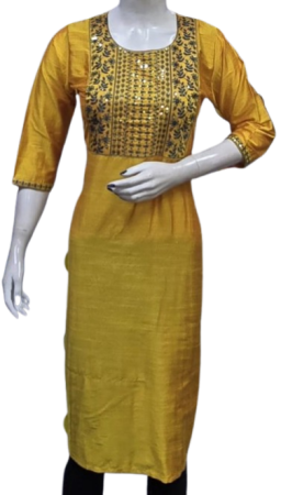ONV097 Big Embroidery Kurti