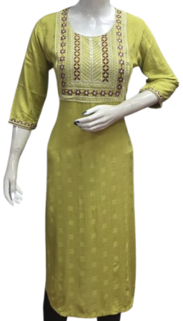 ONV0113 Big Embroidery Kurti