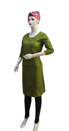 ONV0115 Big Embroidery Kurti