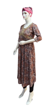 Che0140 Aliya Cut Kurti