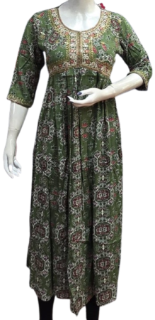 Che0145 Aliya Cut Kurti