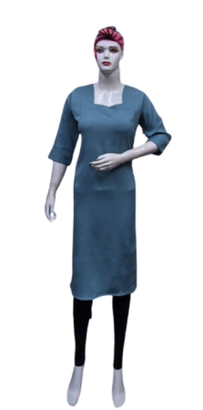 ONV0153 Popcorn Side Open Kurti