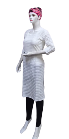 ONV0160 Popcorn Side Open Kurti