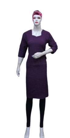 ONV0162 Popcorn Side Open Kurti