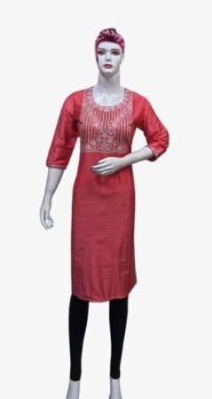 ONV029 Big Embroidery Kurti