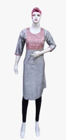 ONV032 Big Embroidery Kurti