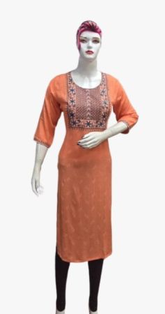 ONV034 Big Embroidery Kurti
